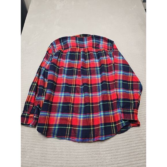 HB Fit By DXL Shirt Mens 2XLT Plaid Flannel Button Down - Picture 6 of 7